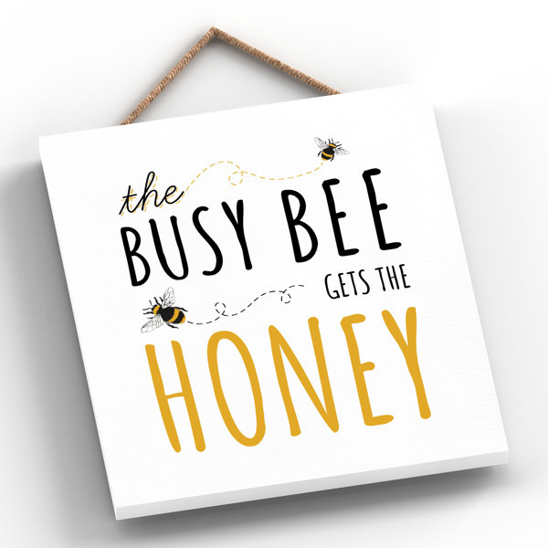 Happy Larry The Busy Bee Wall D Cor Wayfair Co Uk